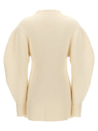 Jil Sander Ribbed Cardigan White, view 2