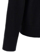 Roberto Collina Ribbed Cardigan Black, view 4