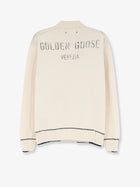 Golden Goose Men's Ribbed Cotton Sweater White, view 2