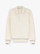 Golden Goose Men's Ribbed Cotton Sweater White