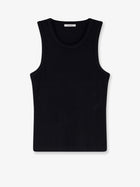 Entire Studios Unisex Ribbed Cotton Tank Top Black