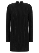 TWINSET Ribbed Dress Black