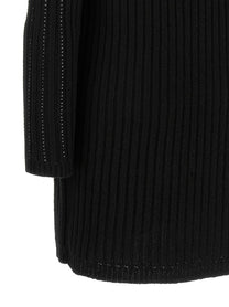 TWINSET Ribbed Dress Black