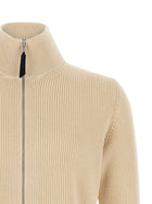 Maison Margiela Ribbed Knit Cardigan Beige, view 3