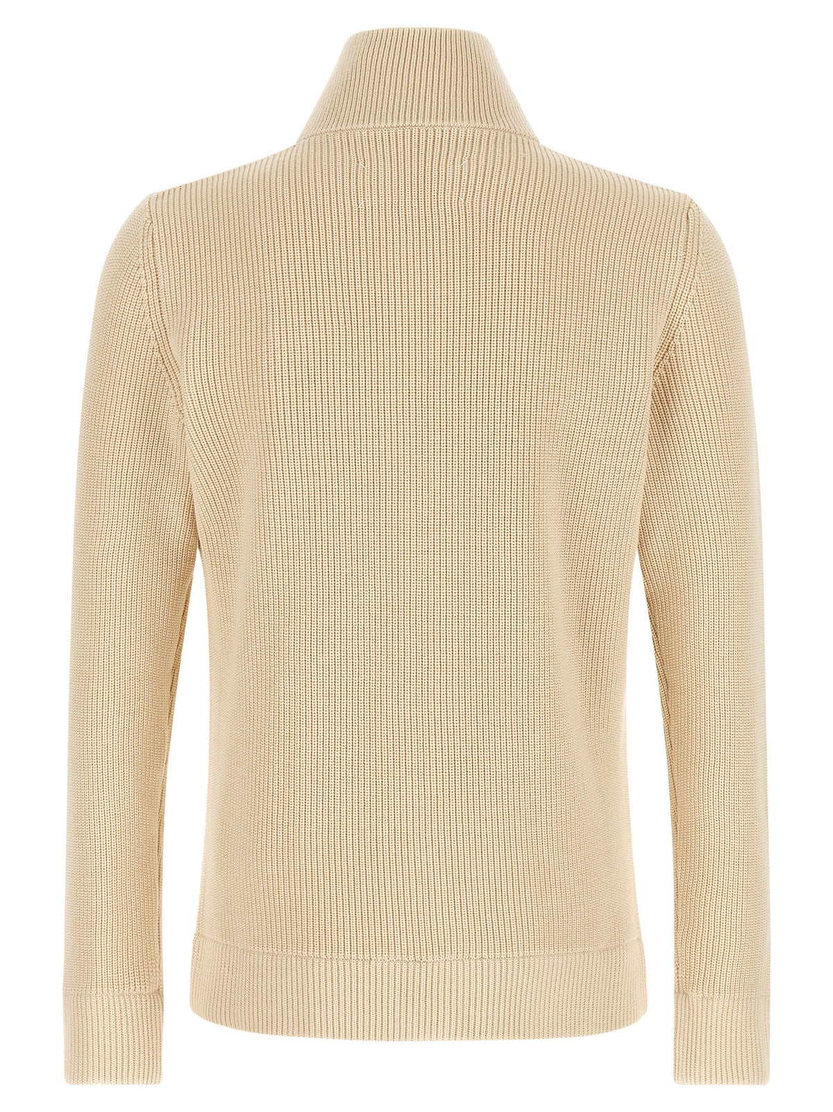 Maison Margiela Ribbed Knit Cardigan Beige, view 2