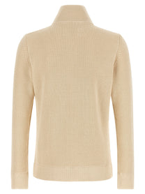 Maison Margiela Ribbed Knit Cardigan Beige, view 2