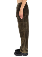 Moncler Men's Ribbed Pants Green, view 3