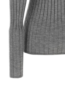 Toteme Ribbed Shirt Grey