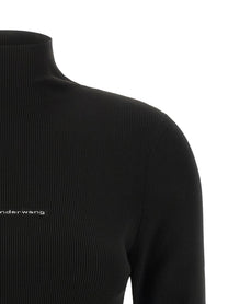 alexanderwang Ribbed Sweater Black