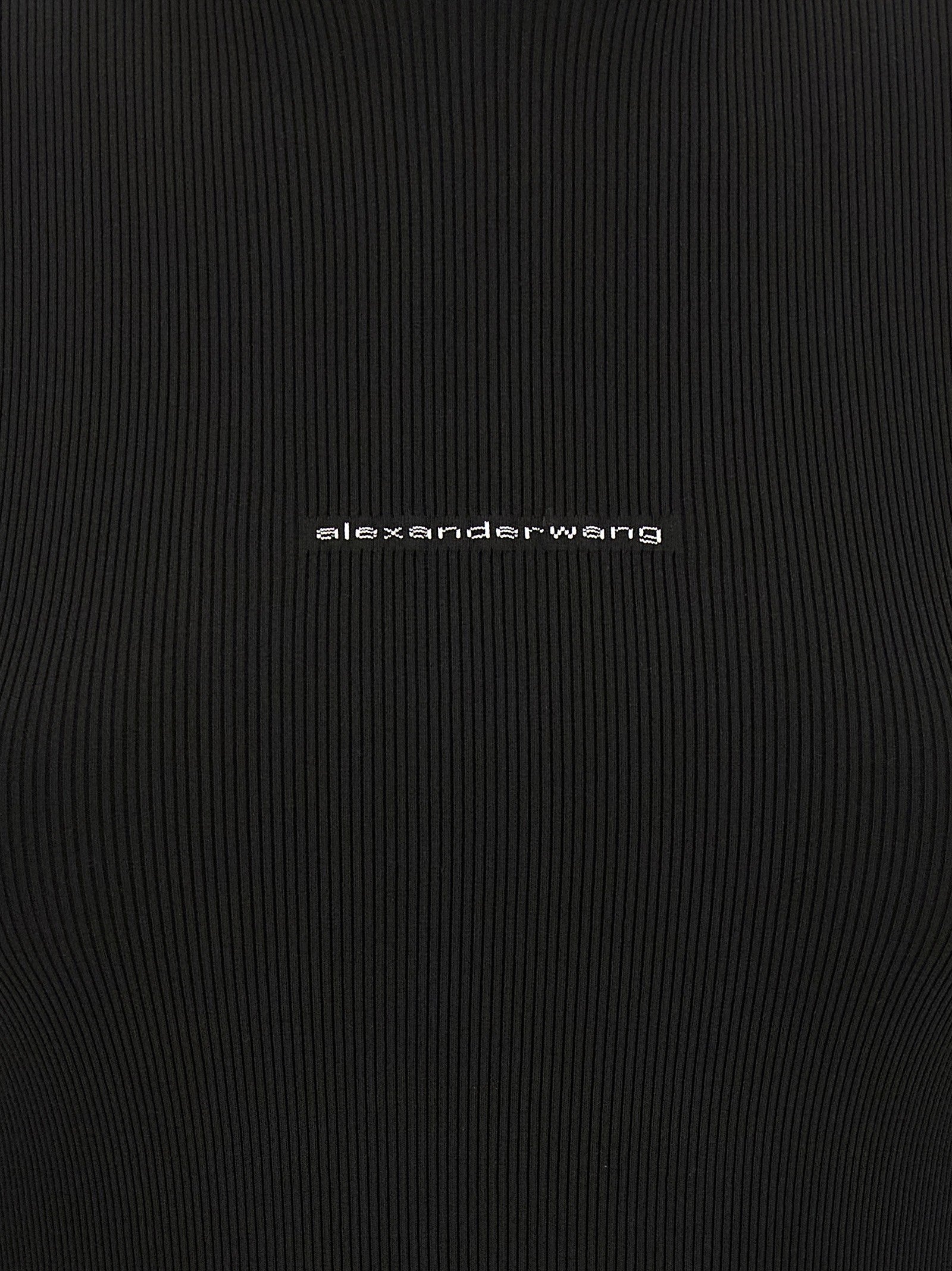 alexanderwang Ribbed Sweater Black