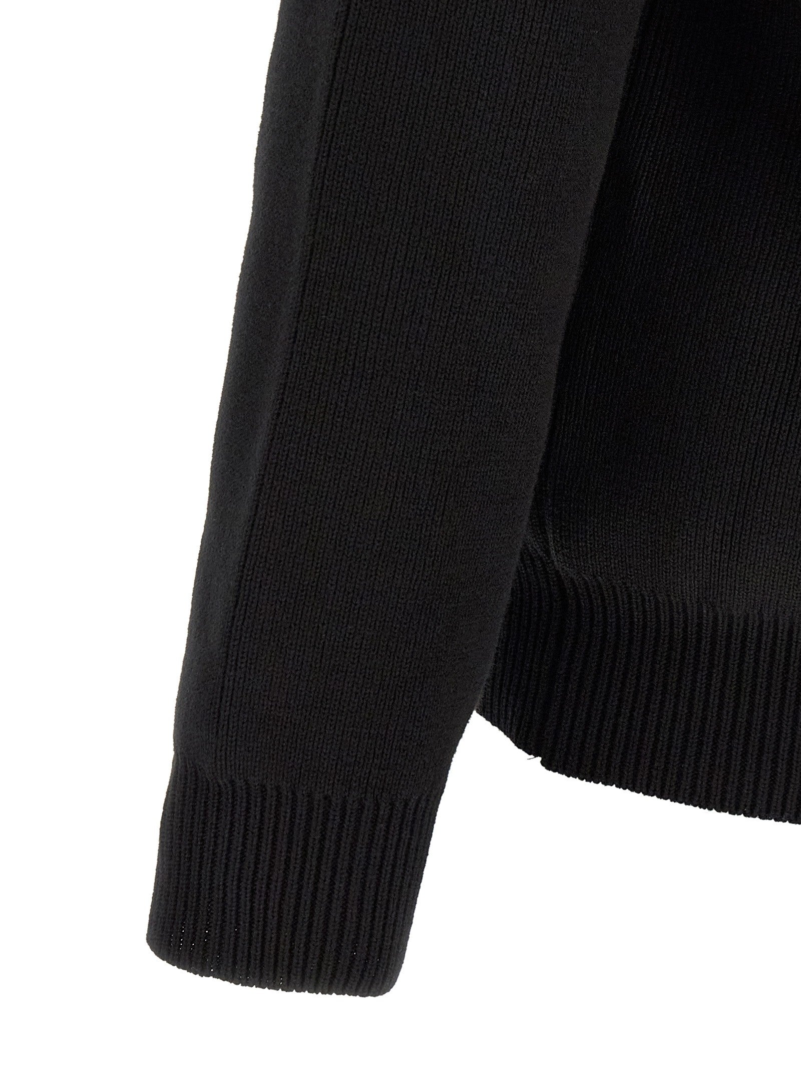 Golden Goose Ribbed Sweater Black