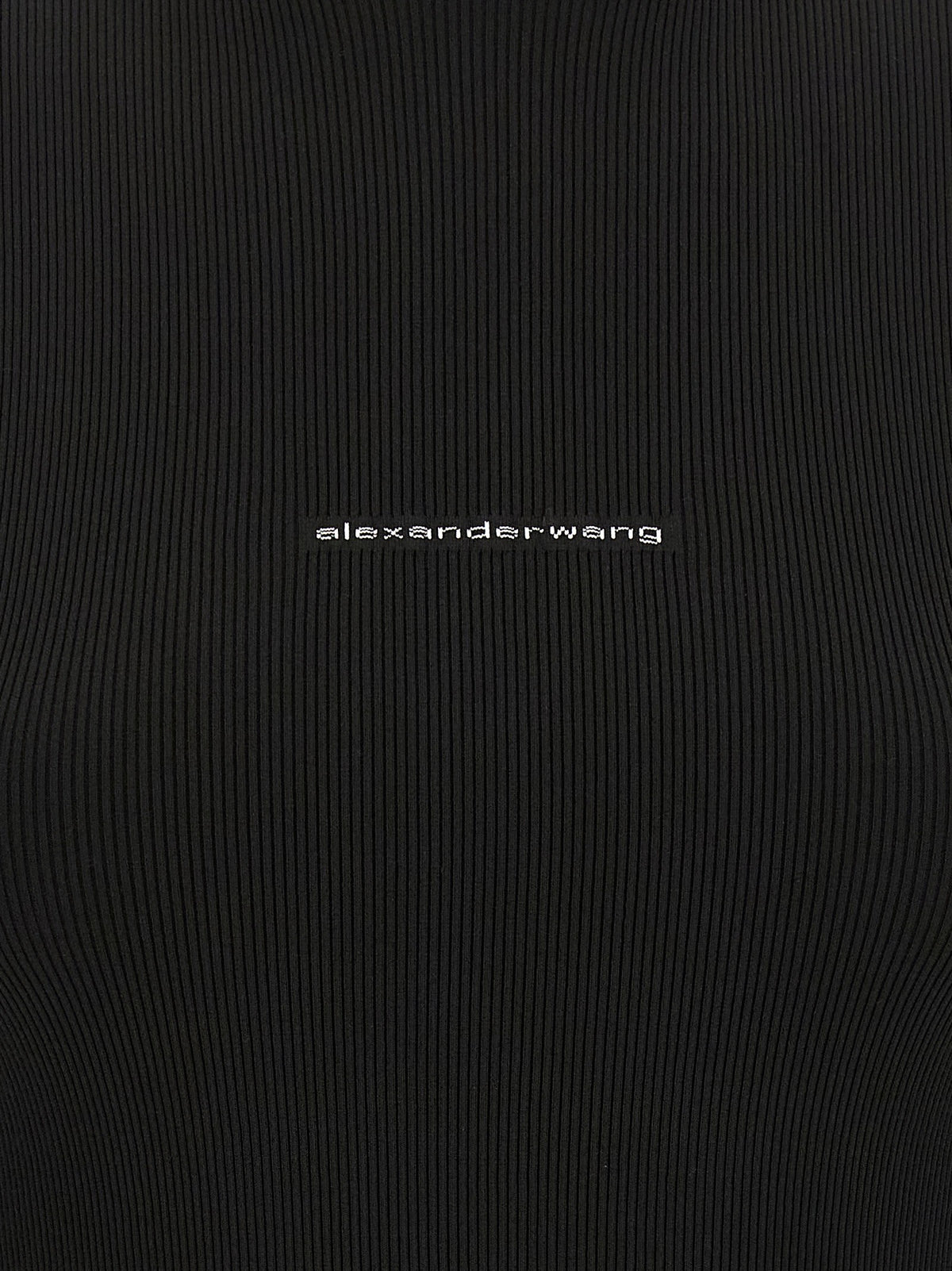 alexanderwang Ribbed Sweater Black, view 4