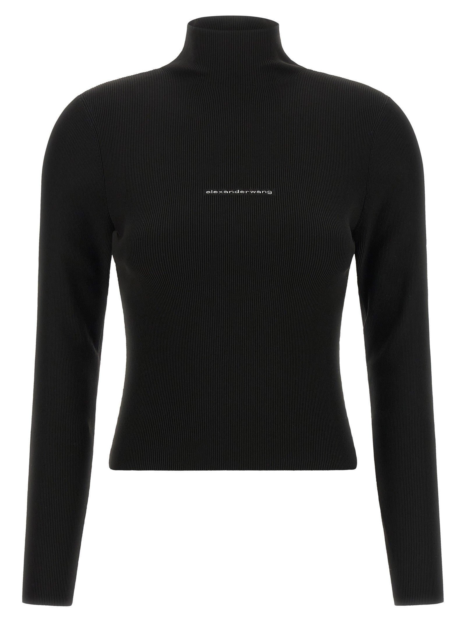 alexanderwang Ribbed Sweater Black