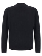 Zanone Ribbed Sweater Blue, view 2