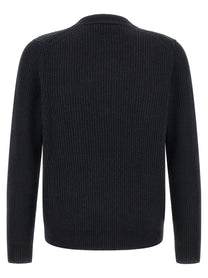 Zanone Ribbed Sweater Blue