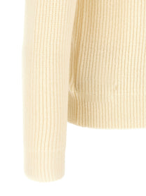 Zanone Ribbed Sweater White