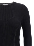 LANVIN Ribbed Sweater Black