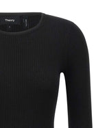 Theory Ribbed Sweater Black, view 3
