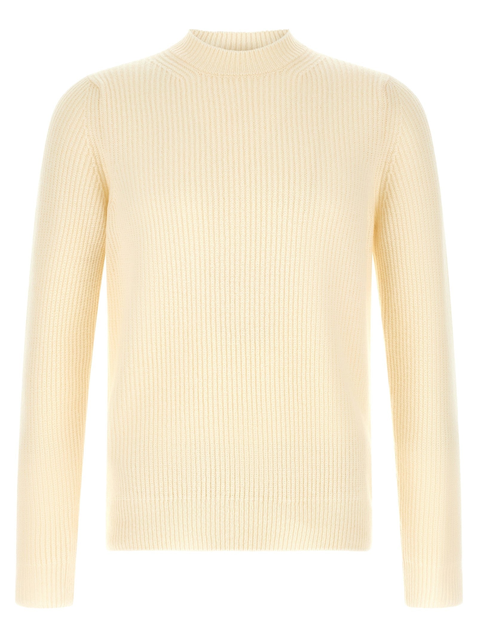 Zanone Ribbed Sweater White