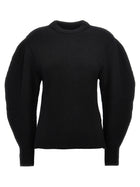 Jil Sander Ribbed Sweater Black