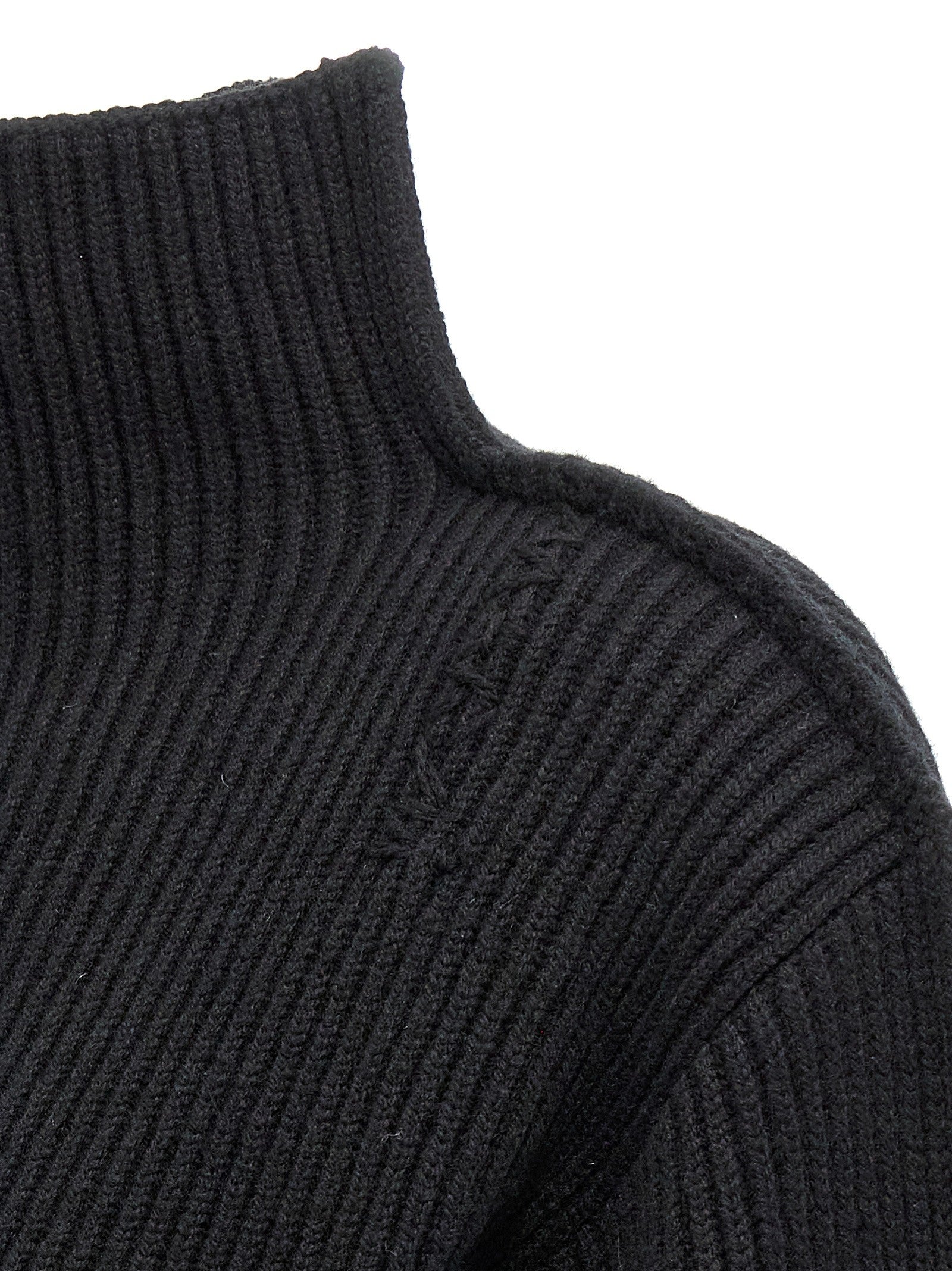 Marni Ribbed Sweater Black
