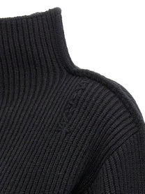 Marni Ribbed Sweater Black