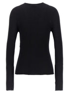 LANVIN Ribbed Sweater Black
