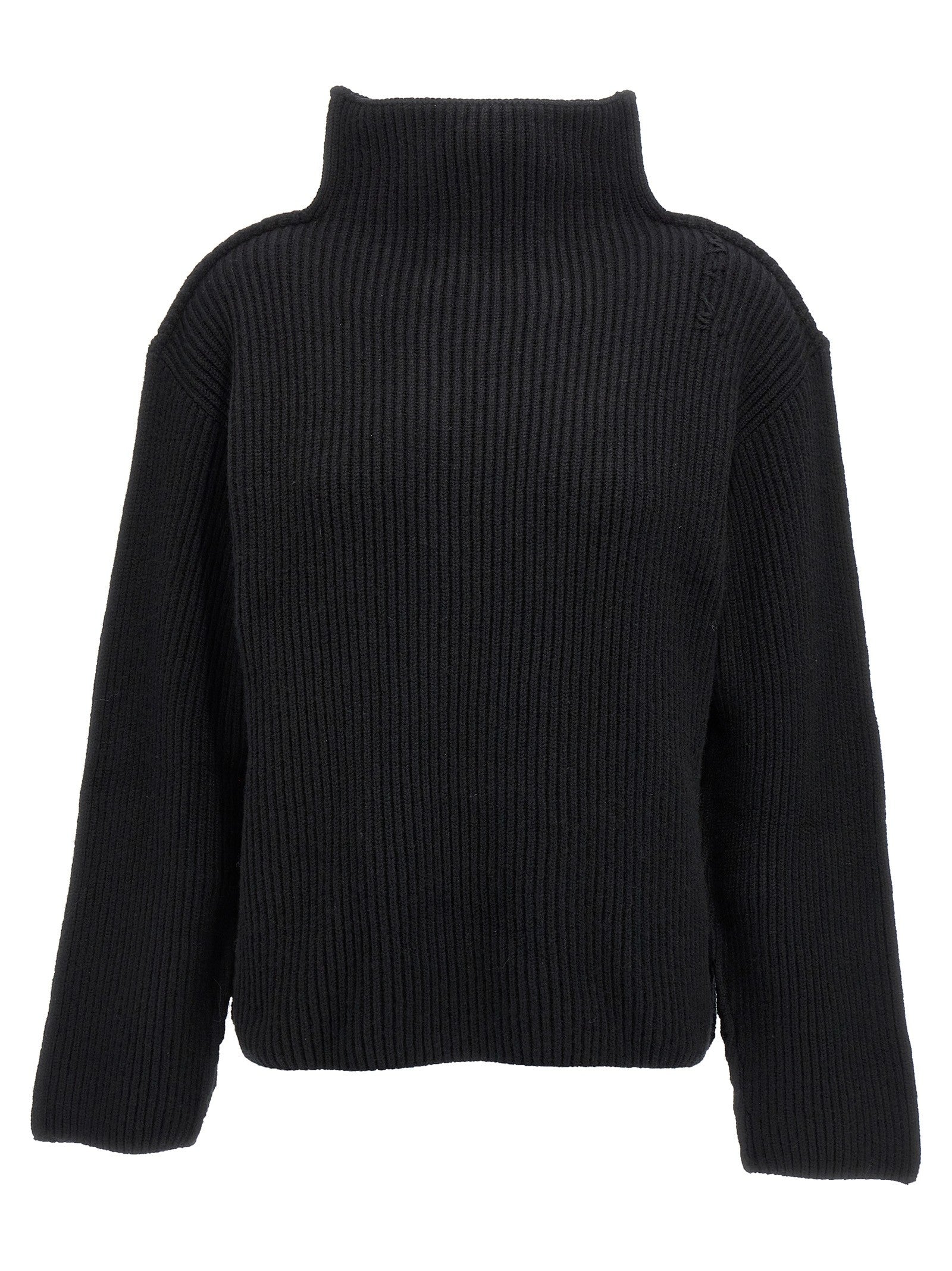 Marni Ribbed Sweater Black