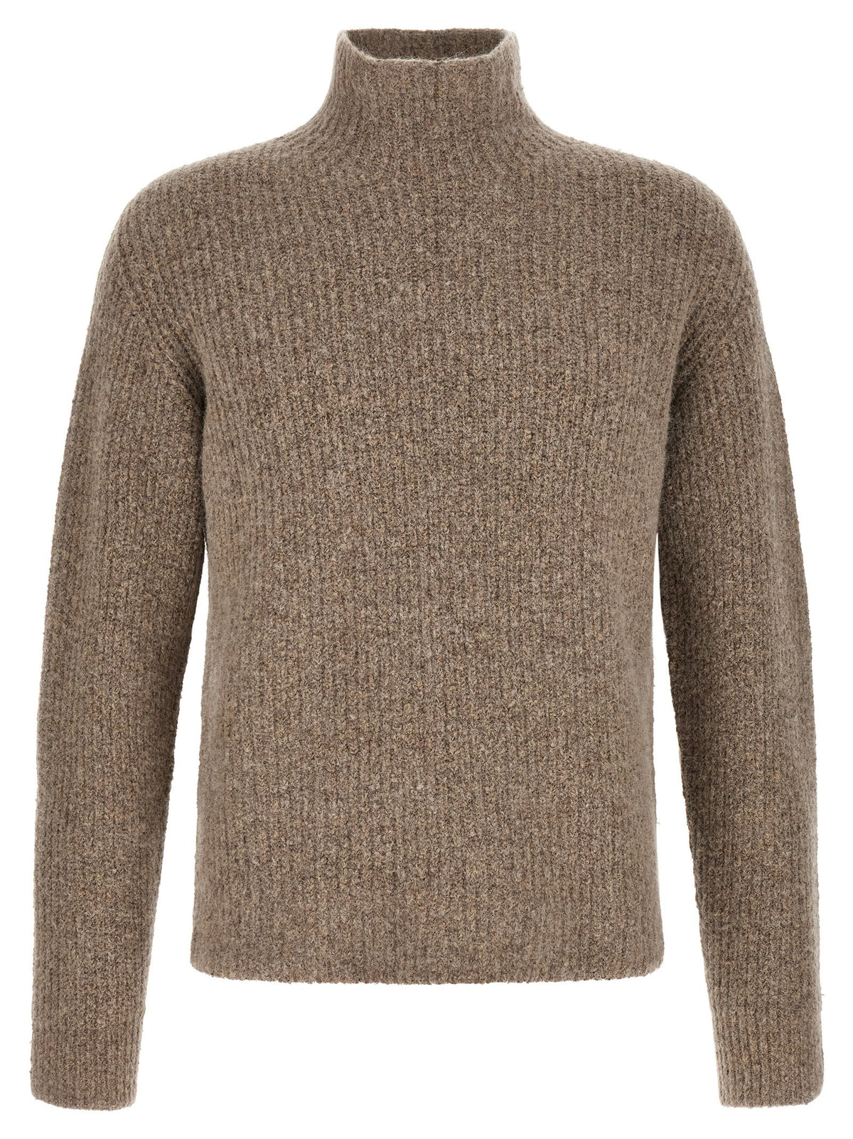 Roberto Collina Ribbed Sweater Beige