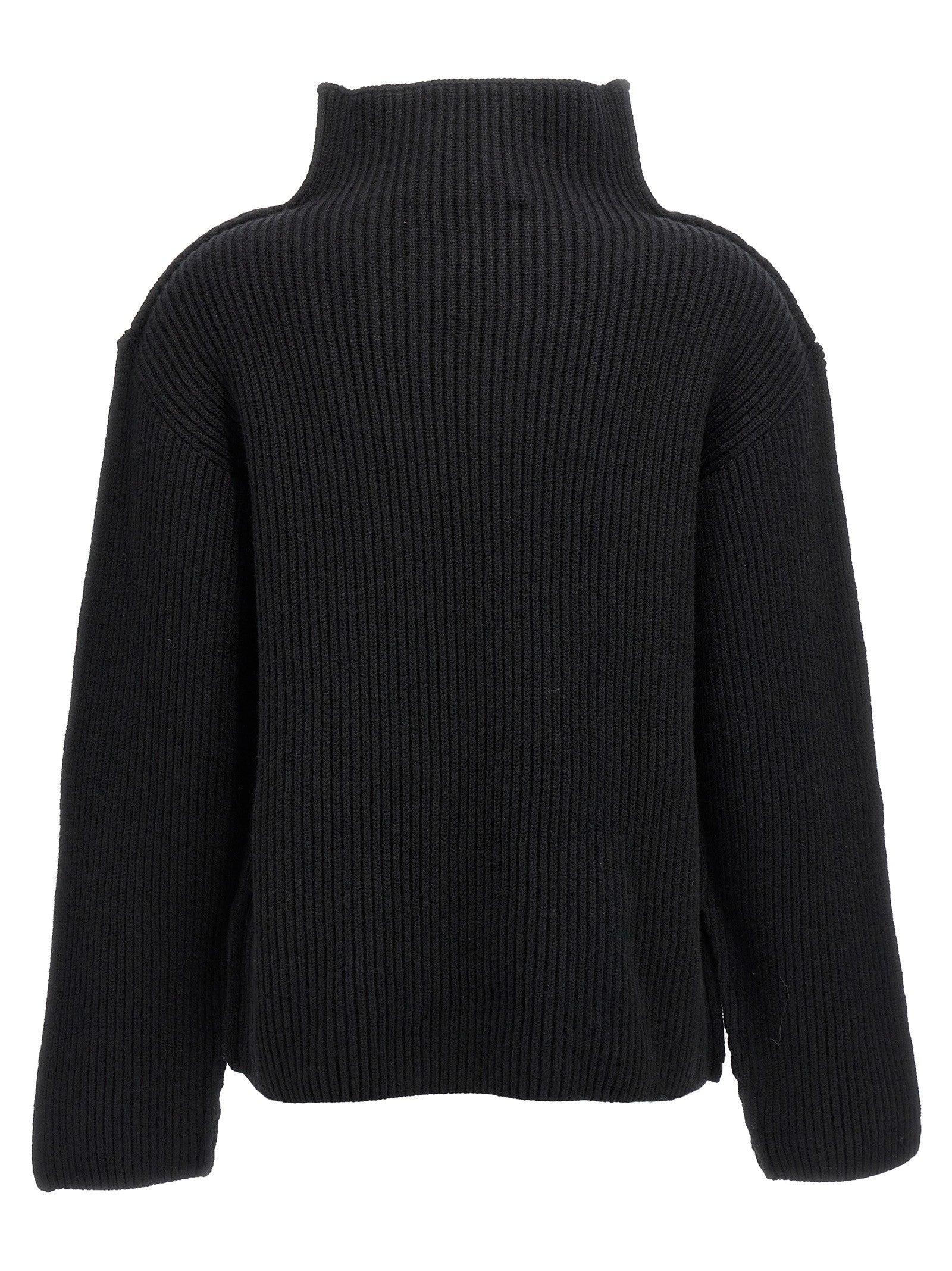 Marni Ribbed Sweater Black