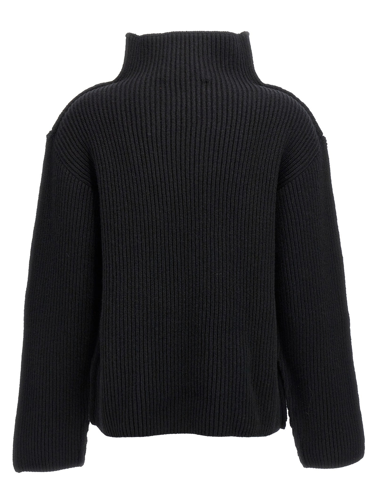 Marni Ribbed Sweater Black, view 2