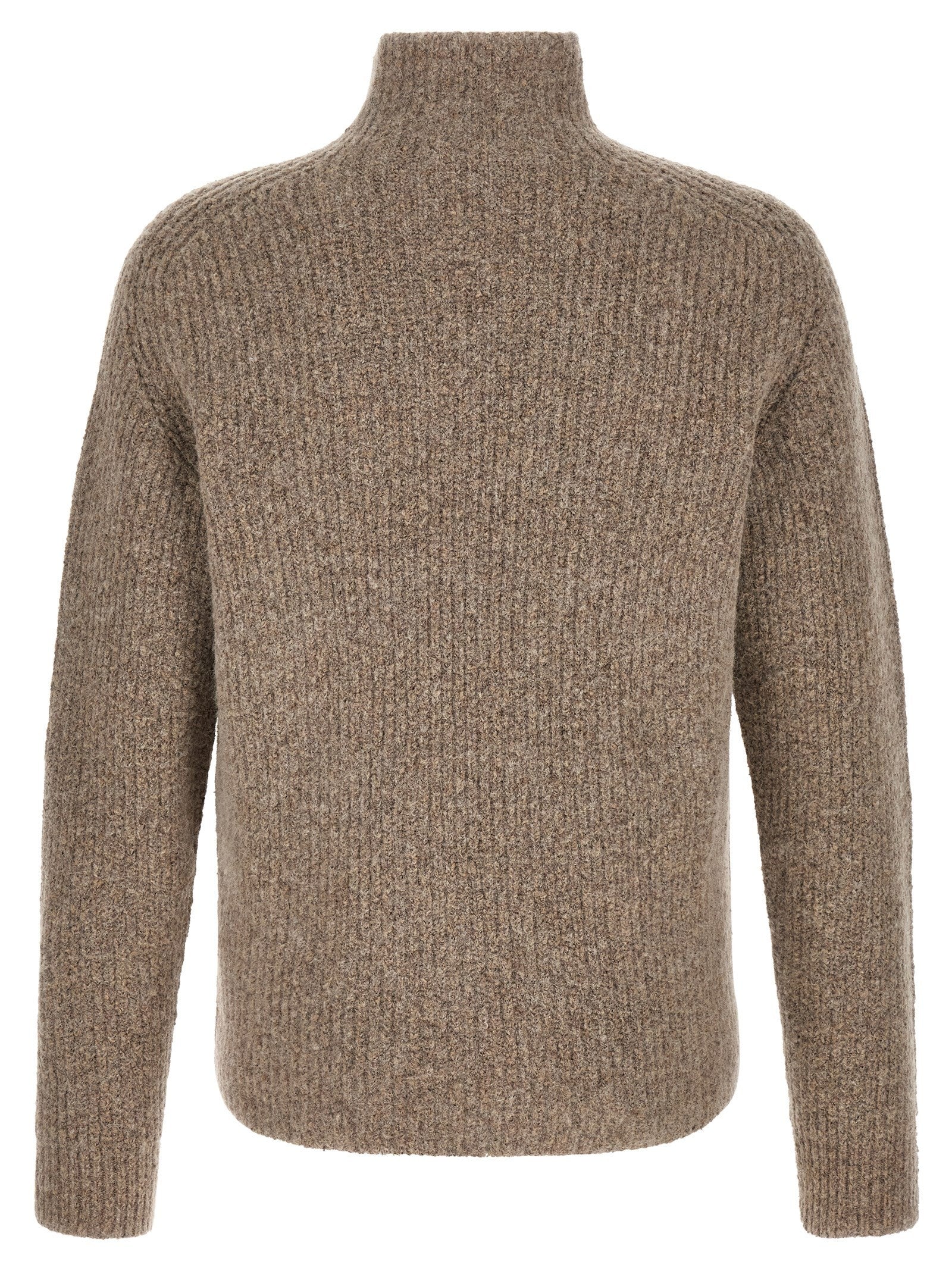 Roberto Collina Ribbed Sweater Beige