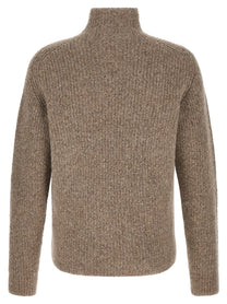 Roberto Collina Ribbed Sweater Beige