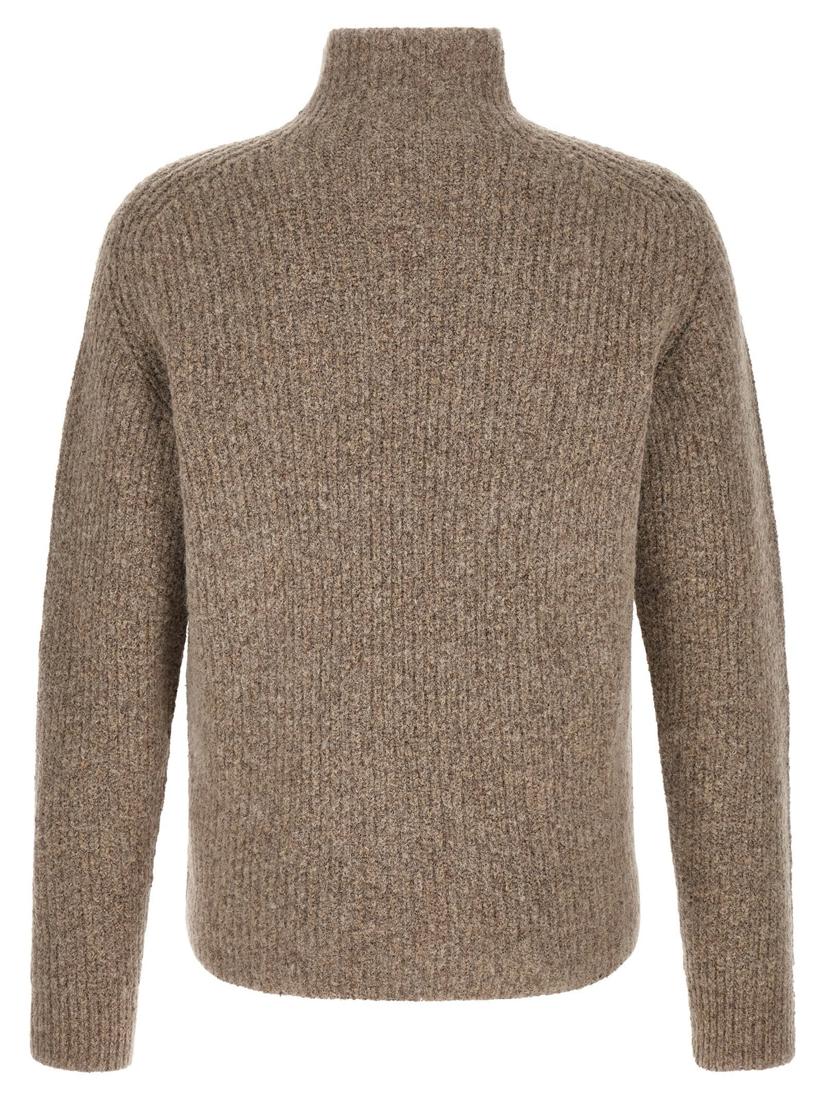 Roberto Collina Ribbed Sweater Beige, view 2