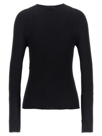 LANVIN Ribbed Sweater Black