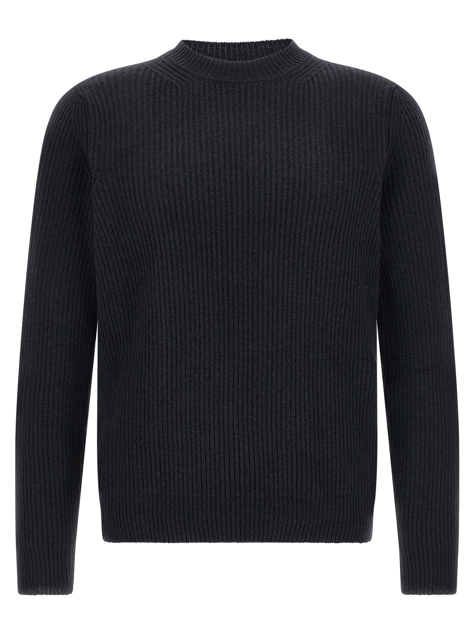 Zanone Ribbed Sweater Blue