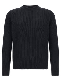 Zanone Ribbed Sweater Blue