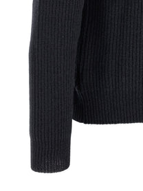 Zanone Ribbed Sweater Blue