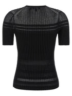Theory Ribbed Shirt Black, view 2