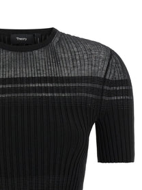 Theory Ribbed Shirt Black