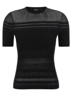 Theory Ribbed Shirt Black