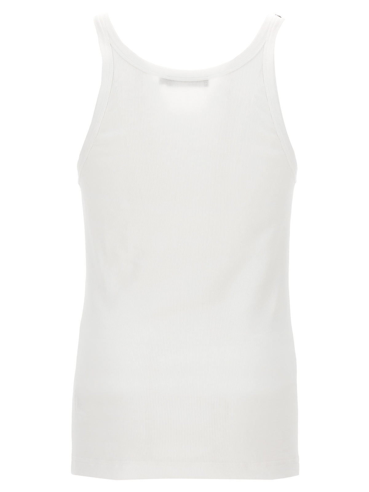 Dolce &amp; Gabbana Ribbed Tank Top White