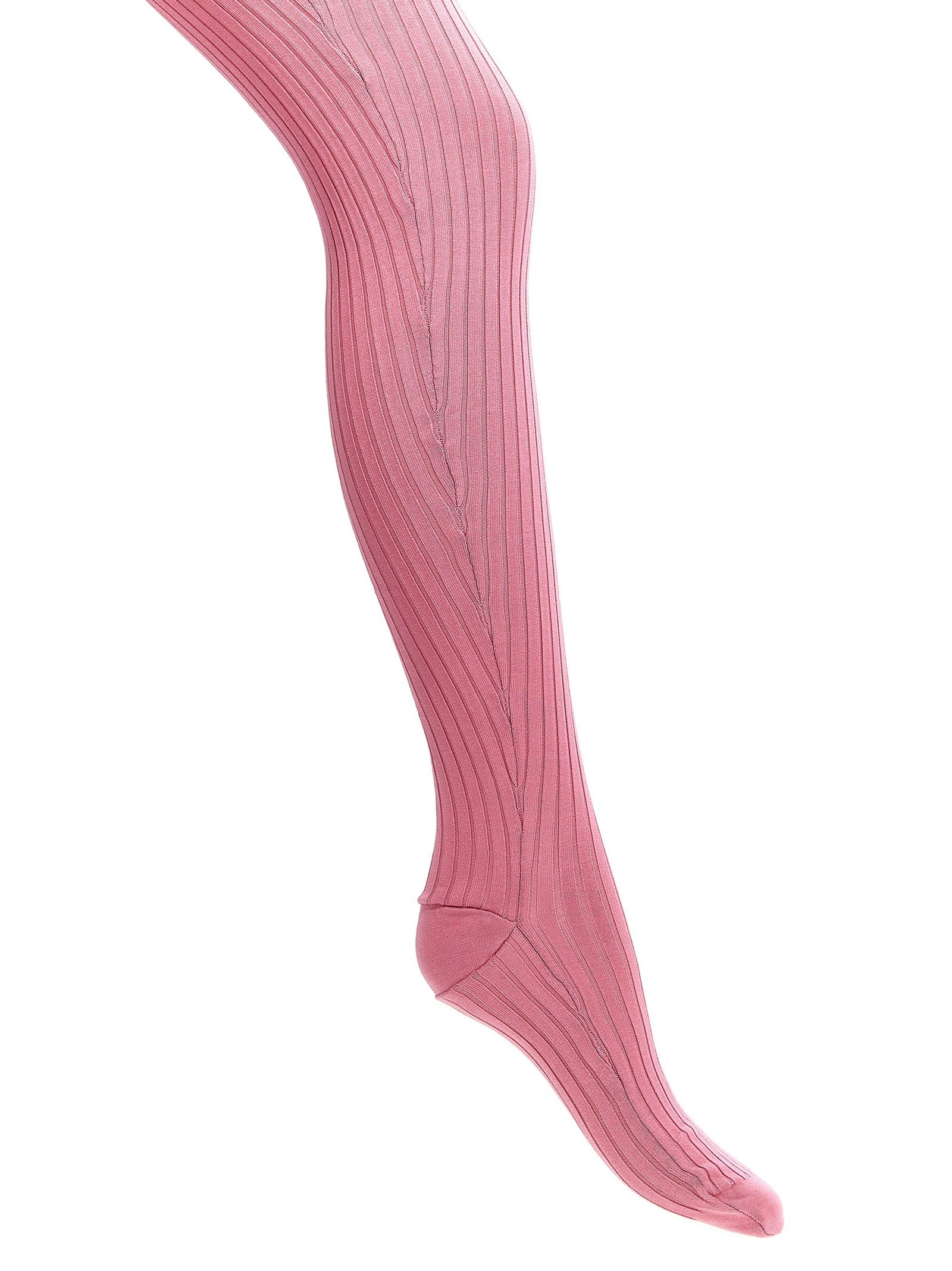 Prada Ribbed Tights Blue