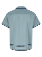 BODE Ribbon Plaid Shirt Blue, view 2