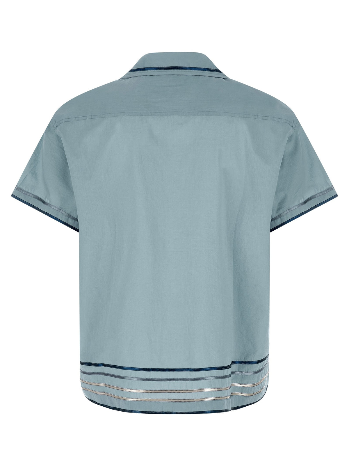 BODE Ribbon Plaid Shirt Blue, view 2