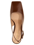 Gianvito Rossi Ric Slingbacks Brown, view 4