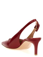 Gianvito Rossi Ric Slingbacks Red, view 3