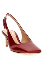 Gianvito Rossi Ric Slingbacks Red, view 2