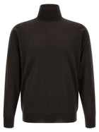 John Smedley Richard Turtleneck Sweater Brown