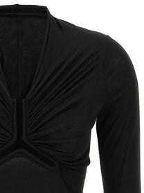 RICK OWENS - RICK OWENS - ’Allanah Ls T’ sweater - Women’s Knitwear